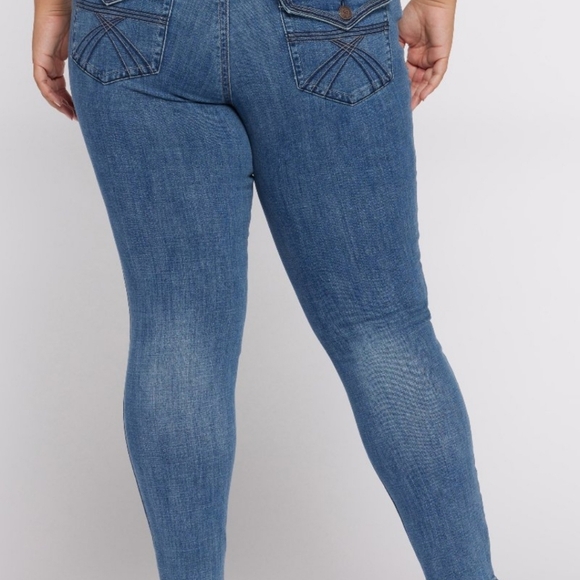 Seven for all mankind jean Mid Rise Starlette Skinny - Picture 2 of 3